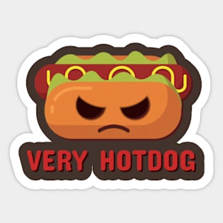 Spicy and Wild - Very Hot dog Sticker